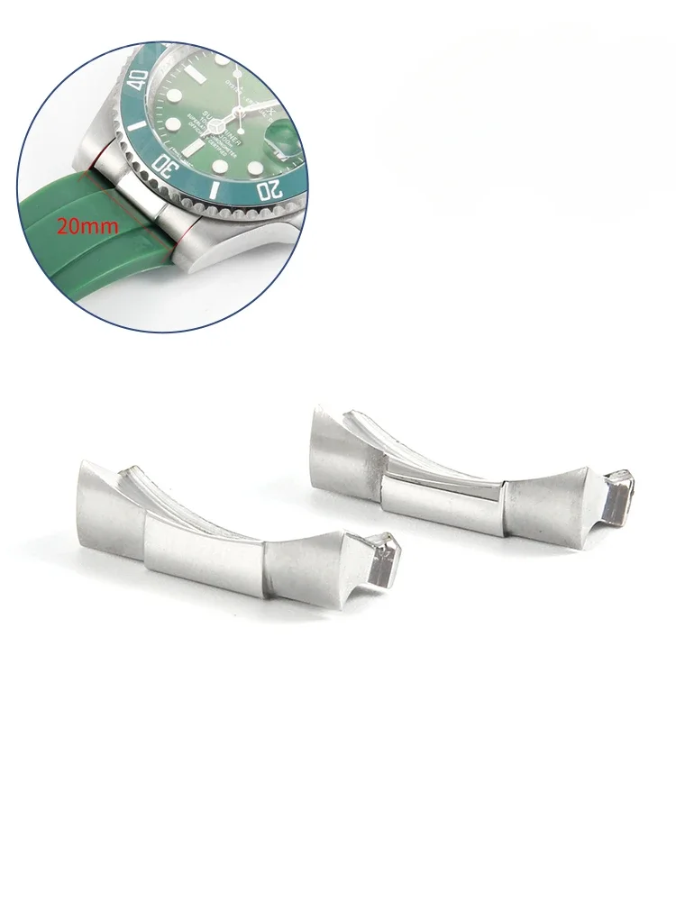Curved Spring Bar - Для Rolex End Link Black Water