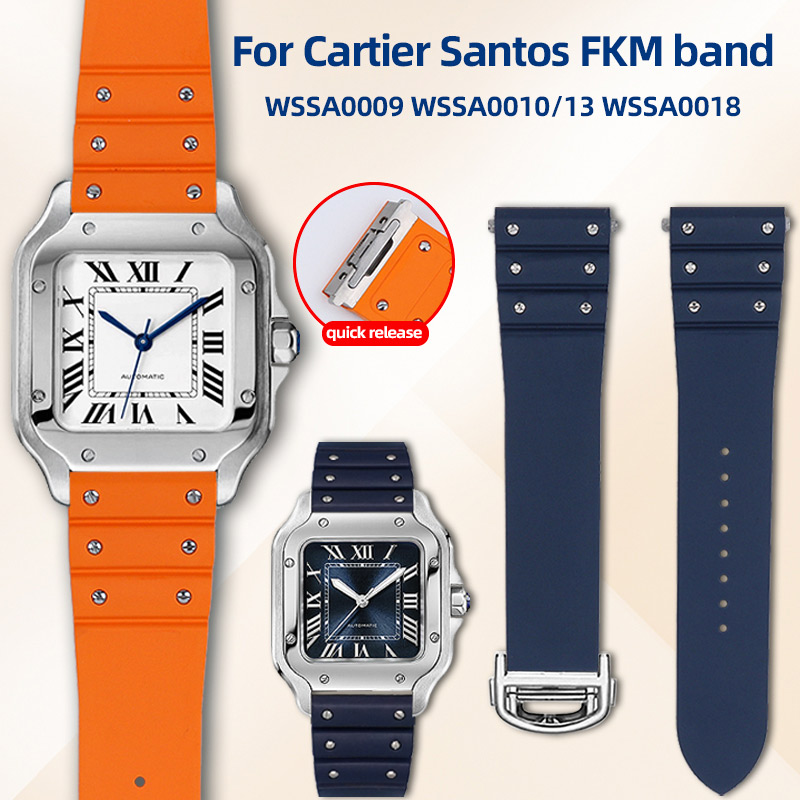 Suede Strap Watch - 19 мм 21 мм для Cartier