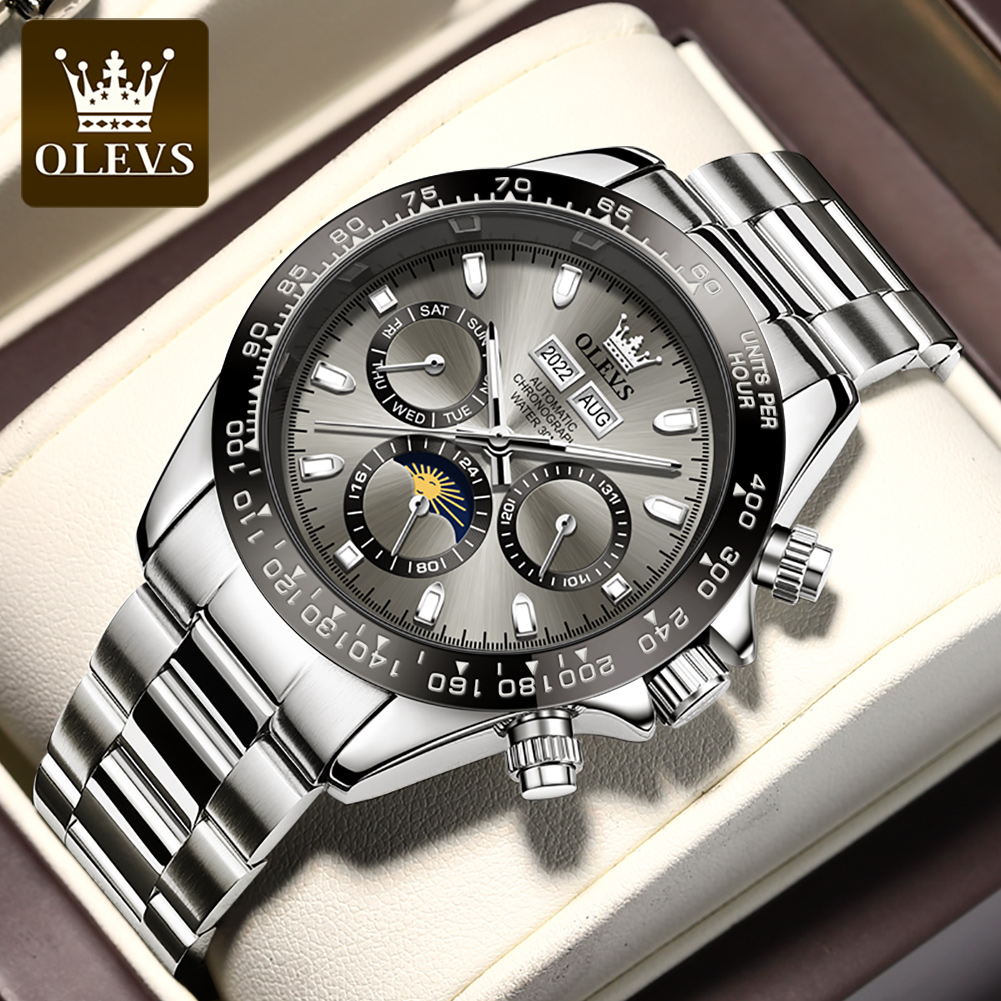 OLEVS 6654 Роскошные мужские ч – обзор и цена Seiko Watch Presage