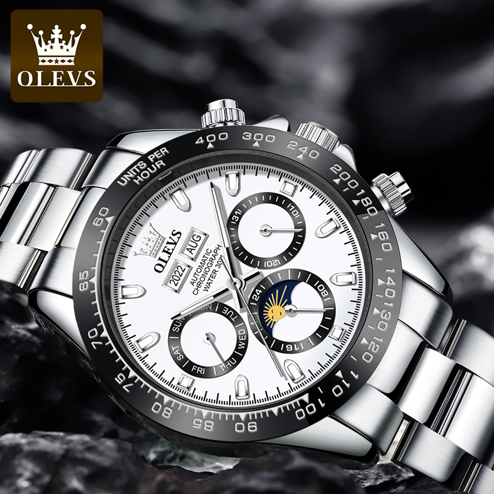 OLEVS 6654 Роскошные мужские ч – обзор и цена Seiko Watch Presage